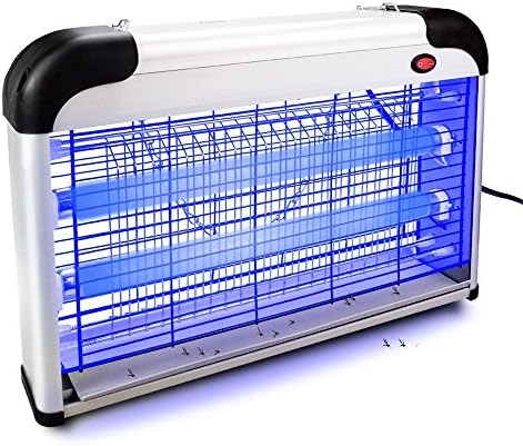 TESCCI - 20W Electronic Bug Zapper - Insect, Fly, Mosquito Killer and Zaps Other Insects Attracted by UV Light (20W)