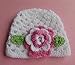 Iuhan Cute Big Flower Baby Kids Infant Toddler Girl Warm Beanie Knit Hat Cap