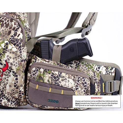 Badlands 2200 Camouflage Hunting Pack and Meat Hauler, Approach FX