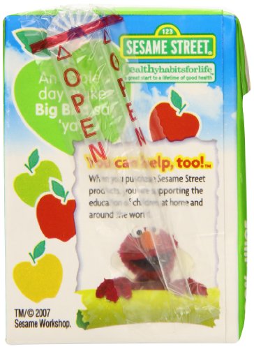 Apple & Eve Sesame Street Organics, Big Bird's Apple 4.23 Fluid-oz., 36 Count