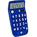 8 Digit Dual Powered Desktop Calculator, LCD Display, Blue- by Office + Style
