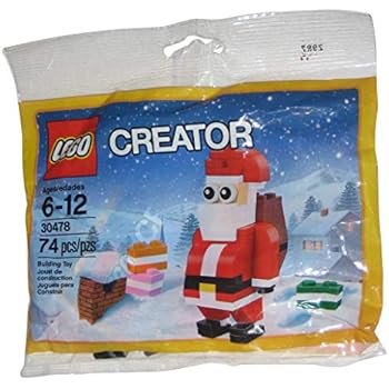 LEGO Creator 30478 Jolly Santa Christmas Polybagged 74 Piece Set