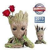 Groot Planter Pot Groot Flower Pot Baby Groot Flower Pot Desk Decor Gift Ideas Desk Plant Groot Planter Pen Holder Office Gifts Succulent Plant Pot Succulent Pots Desk Supplies Cute Office Supplies