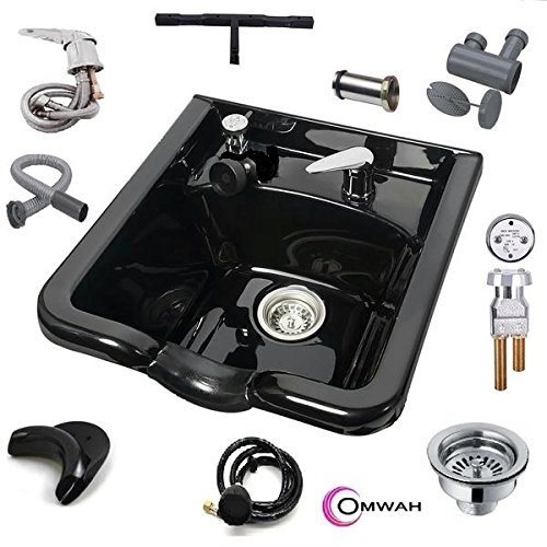 OMWAH Shampoo Plastic Bowl Sink Beauty ABS Salon Barber Shop Hair Cut Equipment