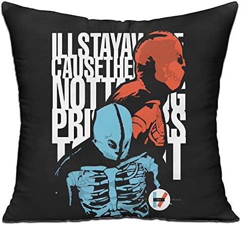 Blue Red Durable Pillows One Size
