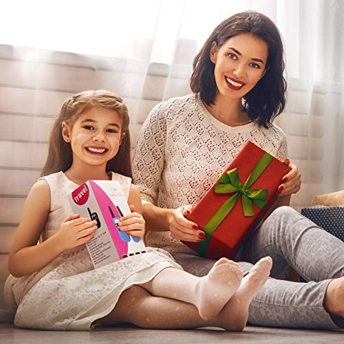 LET'S GO! Gifts for 4-12 Year Old Girls, Walkie Talkies for Kids Outdoor Best Toys for 3-12 Year Old Girls Boys New Christmas Xmas Stocking Stuffers Fillers Gifts for Girls Pink DMDJJ09