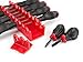 TEKTON Screwdriver Organizer (10-Tool) | 2780 Red
