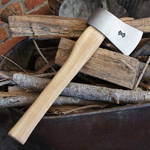 Kings County Tools Swiss Army Camping Axe 151/2” Hardwood Handle