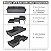 T4U Plastic Elevated Raised Garden Bed Kits for Flowers and Vegetables, Easy Assembly Planter Box Container for Indoor Outdoor Patio Backyard Porch Garden Decoration,Pack of 3
