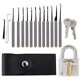 JAPI Set Lock/Games Tools Transparent Combination Padlocks