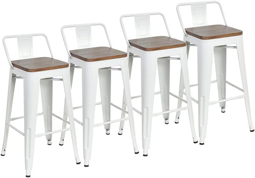 Best 24 in bar stool with low back