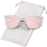 MEETSUN Polarized Sunglasses for Women Men Trendy Classic Retro Designer Style