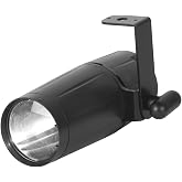 ADJ Products PINSPOT LED II | Sharp narrow beam highlights centerpieces and decor, compact low-heat fixture, easy mounting at weddings and parties