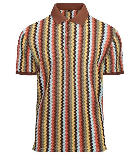 Alex Vando Lace Polo Shirt