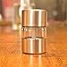 Mr YD Tiny Salt and Pepper Mills Gift-Spice Grinder Travel Sea Salt and Pepper Shakers Set of 2