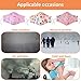 Dust Mask for Kids,Aniwon 3 Pcs PM2.5 Kids Mouth Face Mask with 6 Pcs Activated Carbon Filter Insert,Washable Cute Cotton Mouth Mask with Adjustable Straps (Pink)
