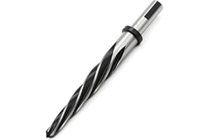 Nakkaa 5/8" Drill Bridge Reamer Construction Reamer with 1/2" Shank Chuck HSS Taper Bridge Reamer Bit Tool for Steel Metal Wood Alloy to Align Existing Hole and Enlarge Hole