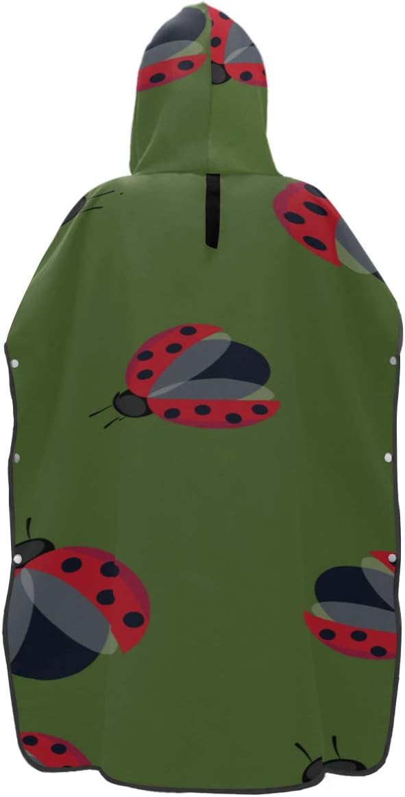 ladybug hooded towel