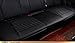 EDEALYN® PU Leather Rear Seat Bottom Cover Rear Bench Seat Cover Chair Seat Cushion Car Seat Cover for Car Backseat Protector - 53 × 19.5 inches (Rear seat-Black)