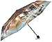 Rivers Edge Products Compact Folding Horse Umbrella, Brown, 42-Inch