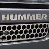 Hummer H3 Accessories - Stainless Steel Front Bumper Letters 