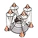 H Potter Outdoor Patio Torch Table Top for Deck Garden Lamp
