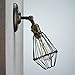 CLAXY Ecopower Industrial Opening and Closing Light Wall Sconce -1 Pack