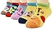 Toddler Baby Kids Fuzzy Thick Sock Anti Slip Skid Sock with Lovely Star or Snowman, Pack of 5 pairs
