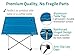 TREKOLOGY Camping Table That Folds Up - Lightweight, Portable, Small Folding Camp Table for Beach, Sand, or Home