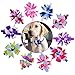 yagopet 10pcs/Pack Hot Dog Bow Ties Pinwheel Bowknot Patterns Cat Dog Bowties Collar Holidays Dog Ties Dog Grooming Accessories