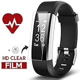 Fitness Tracker, Kinbom Heart Rate Monitor Smart Watch With Sleep Monitor, Step Counter, GPS, Message Notification, Bluetooth 4.0, IP67 Waterproof Activity Tracker for Android＆iOS Smart Phone (Black)