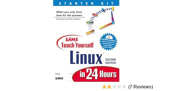 Sams Teach Yourself Linux In 24 Hours 2nd Edition Bill - 