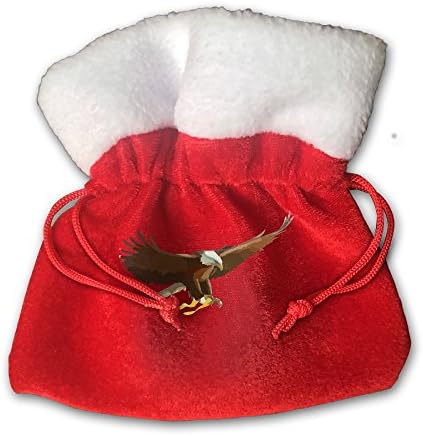 Philippine Flying Eagle Christmas Bags Candy Bags Santa Present Drawstring For Party Sack Gifts