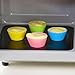 42 pcs Silicone Cupcake Baking Cups, SENHAI Non-Stick Heat Resistant Cake Molds Ice Cube Molds for Making Muffin Chocolate Bread - 6 Shapes