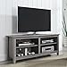 Home Accent Furnishings Millie Modern 58 inch TV Stand in Driftwood