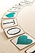 Ling's Moment Bride to Be Banner with Teal Glitter Heart, Wedding Bunting Garland Sign - Engagement Photo Prop, Party Decorations for Bridal Shower, Bachelorette Party