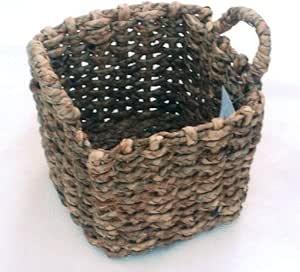 Agua jacinto de almacenamiento cesta con handle-small: Amazon.es: Hogar
