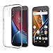 SPARIN [2 Pack] Moto G4 / G4 Plus Case, Clear TPU Case for Motorola Moto G 4th Generation / Moto G Plus 4th Generation with Precise Design and Soft Touch