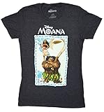 Disney Moana Maui Palm Group Juniors T-Shirt