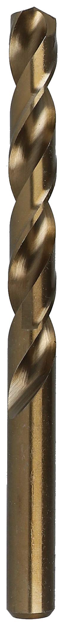 Heller Tools 990 HSS-Co Stainless Steel Drill Bit, for the toughest jobs in stainless steel and Metallic gold Ø 8 x 75/117 mm