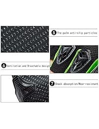 SCOYCO - Guantes de ciclismo de medio dedo, transpirables, a prueba de golpes, resistentes al desgaste, motorcross-motocicletas, L