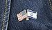 American Flag x Israel Flag Enamel Lapel Pin (1 Pin)