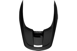 Fox Racing Matte Visor Men's MX19 V1 Off-Road Motorcycle Helmet Accessories - Matte Black/X-Large