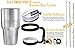 Insulated Stainless Steel Tumbler - 30 oz Cup Set with Handle and Spill Proof Lid Complete Bundle with Stainless Steel Reusable Straw - Large Coffee Travel Mug Works Great for Ice Drink/Hot Beverage