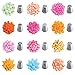 Russian piping tips Set 44 pcs - Cakes decorating supplies - Cupcake decorating - 20 Icing nozzles - 5 Ruffle piping tips - 15 Pastry disposable bags - 2 Couplers + brush