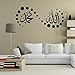 DKmagic Islamic Muslim Mural Art Removable Calligraphy PVC Decal Wall sticker Home Decor (A)