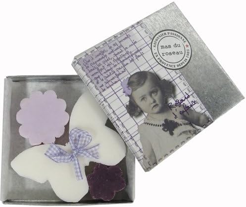 Nostalgia Soap in Metal Box - Butterfly - Mas du Roseau