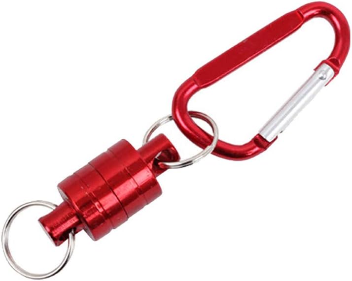 YoYoly Magnet Buckle Fishing Magnetic Net Quick Release Lanyard Clip Land Connector, for Camping, Hiking, Fishing Or As A Key Organizer
