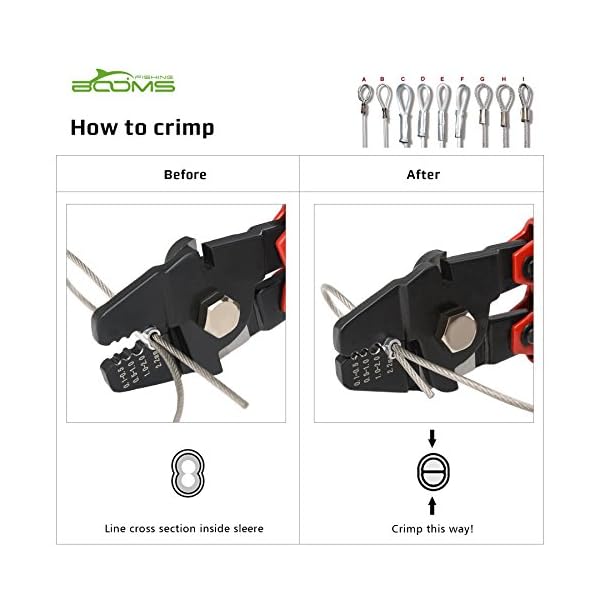 Booms-Fishing-Heavy-Duty-Hand-Crimper-has-Hardened-Steel-Jaws-with-4-Crimping-Positions-and-2-Hardended-Steel-Side-Cutter