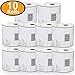 10 Rolls Dymo 1744907 Compatible 4XL Internet Postage Extra-Large 4" x 6" Shipping Labels, Strong Permanent Adhesive, Perforated primary